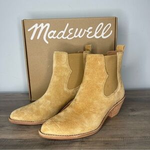 Women’s‎ Madewell The Watkin ankle toffee boots bootie size 6.5 6 1/2
